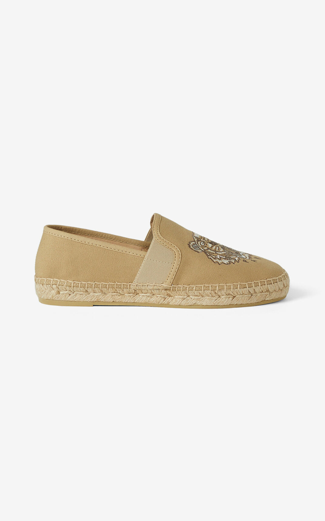 Kenzo Tiger elasticated canvas Espadrillos Dam | 65821-OELV